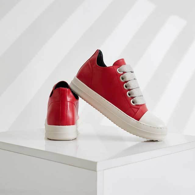 Candy Color Leather Lovers Sneaker