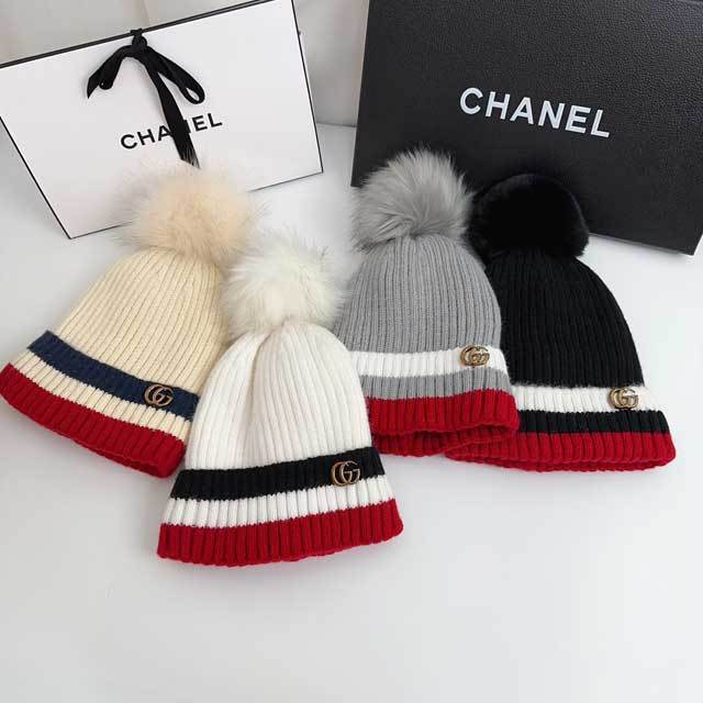 Striped Knit Hats
