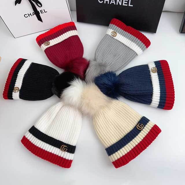 Striped Knit Hats