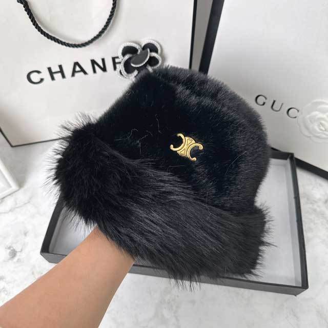 Furry Winter Bucket Hat