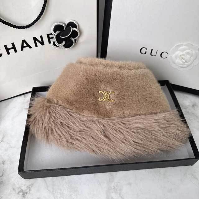 Furry Winter Bucket Hat