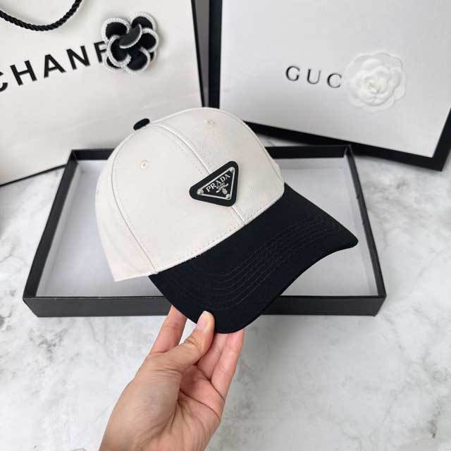 Fashion Logo Color Block Baseball Cap