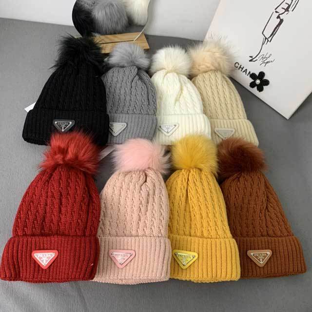 Fashion Logo Winter Knit Hat