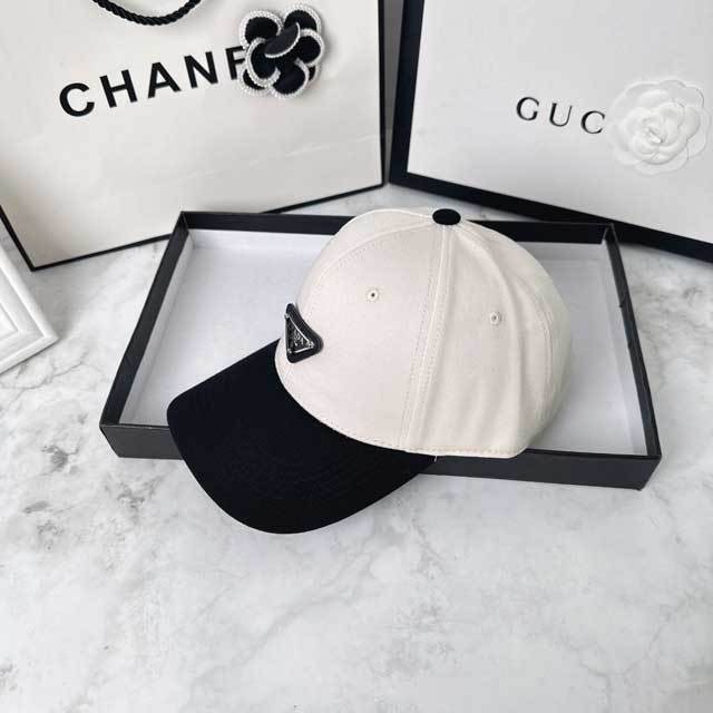 Fashion Logo Color Block Baseball Cap