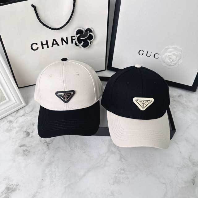 Fashion Logo Color Block Baseball Cap