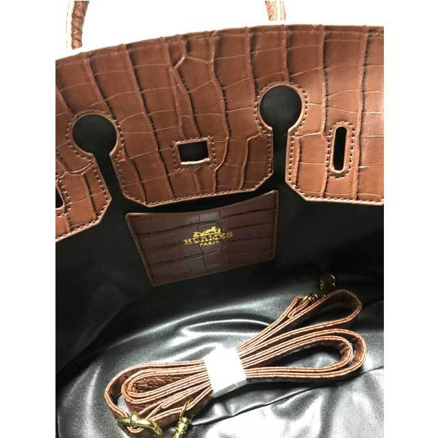 Snakeskin Leather Fashion Handbag