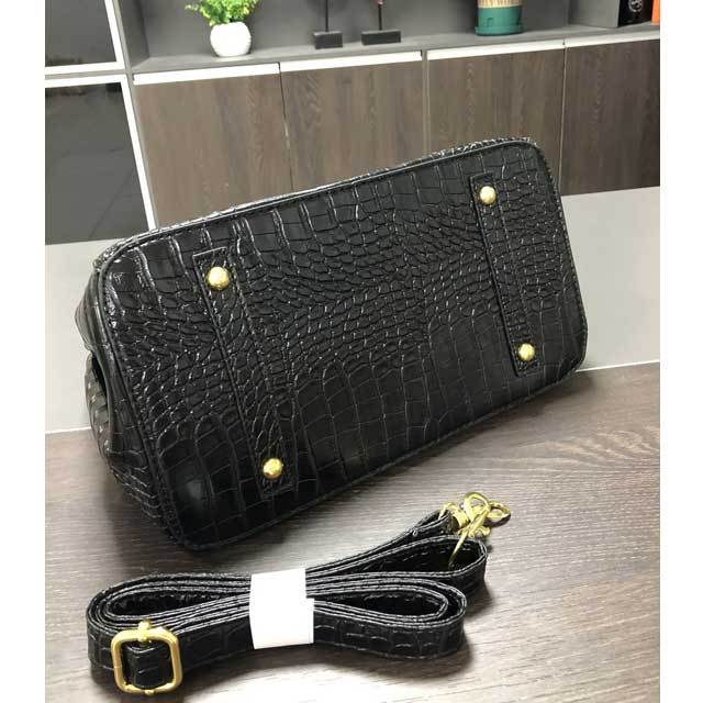 Snakeskin Leather Fashion Handbag