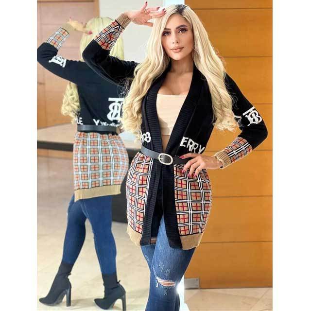 Knit Fashion Cardigan Coat