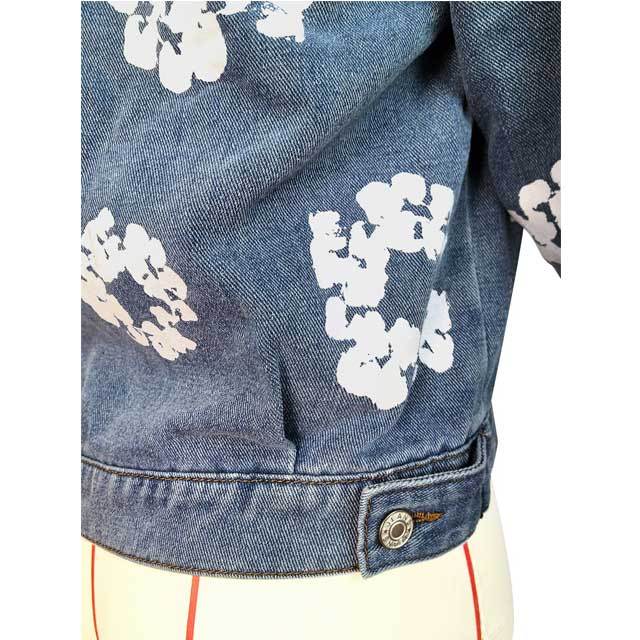 Denim Printed Fashion Jacket