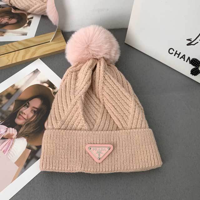 Fashion Logo Winter Knit Hat