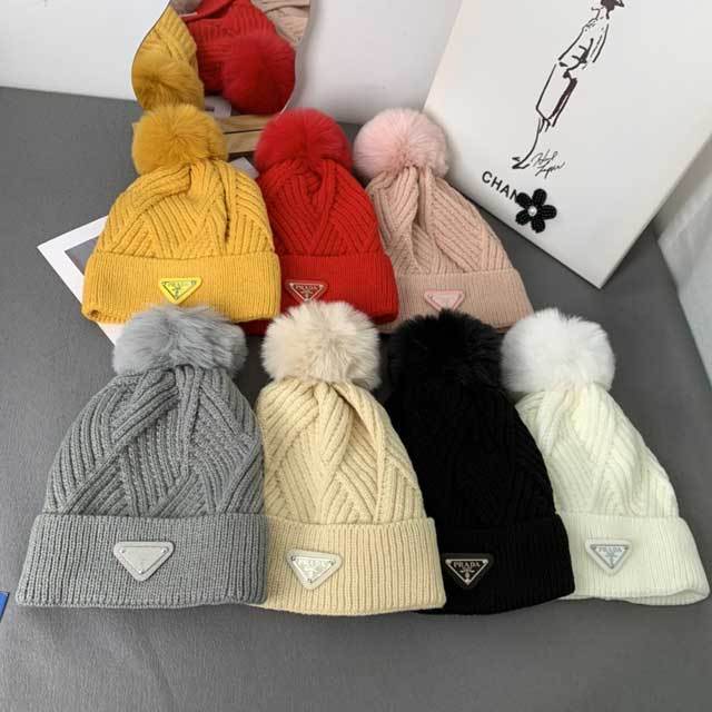 Fashion Logo Winter Knit Hat