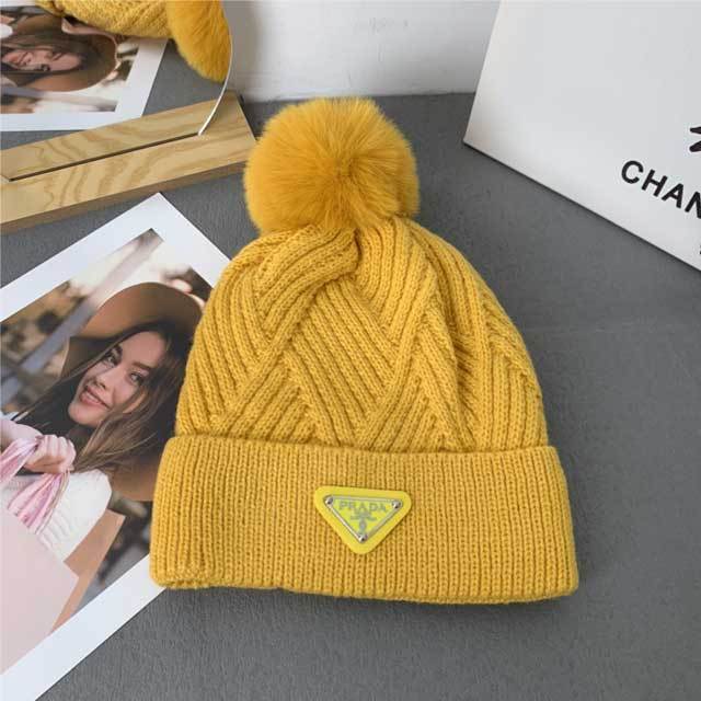 Fashion Logo Winter Knit Hat