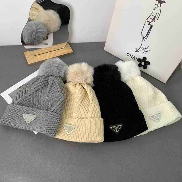 Fashion Logo Winter Knit Hat