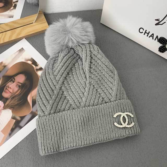Rhinestones Fashion Knit Hat