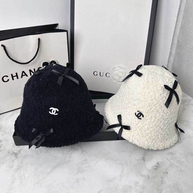 Fashion Bow Basin Hat