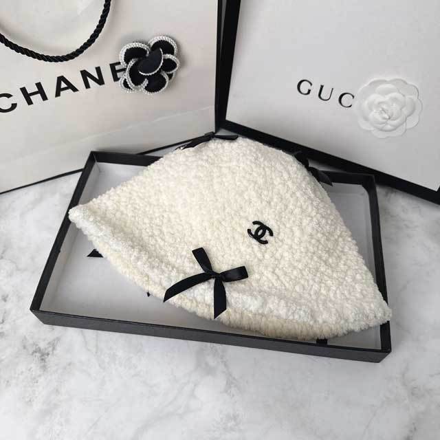 Fashion Bow Basin Hat