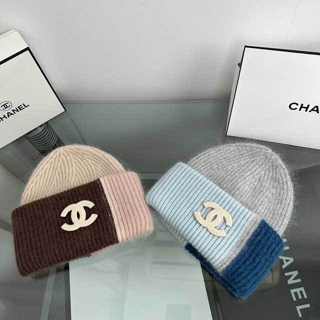 Color Block Fashion Knit Hat