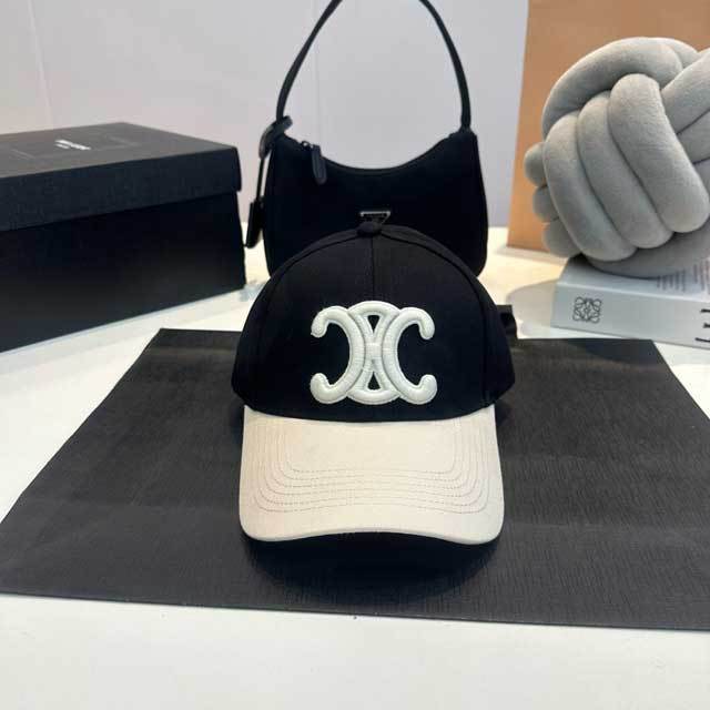 Color Block Embroidery Baseball Cap
