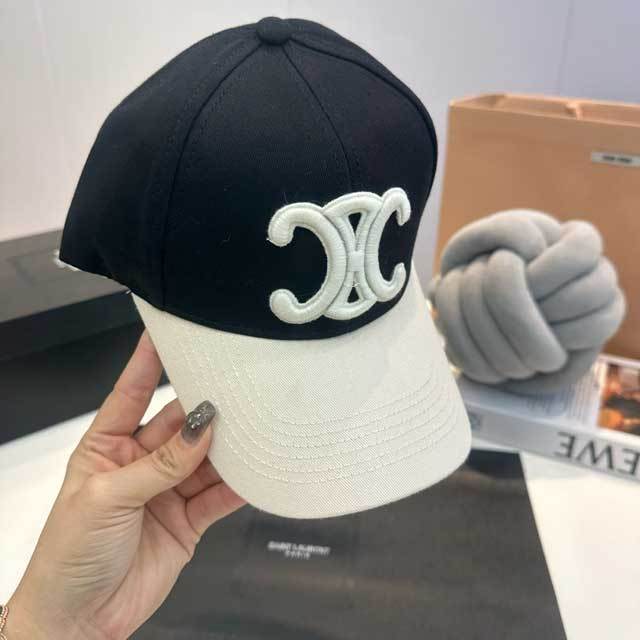 Color Block Embroidery Baseball Cap