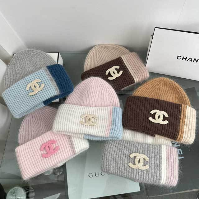 Color Block Fashion Knit Hat