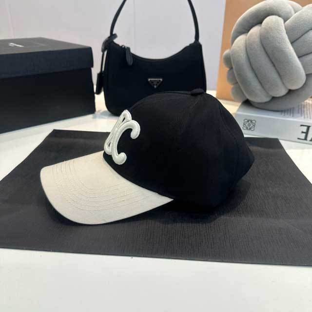 Color Block Embroidery Baseball Cap