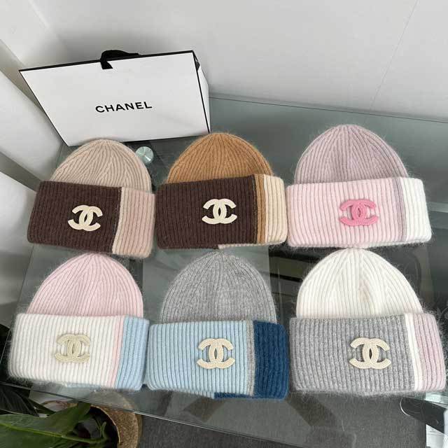 Color Block Fashion Knit Hat