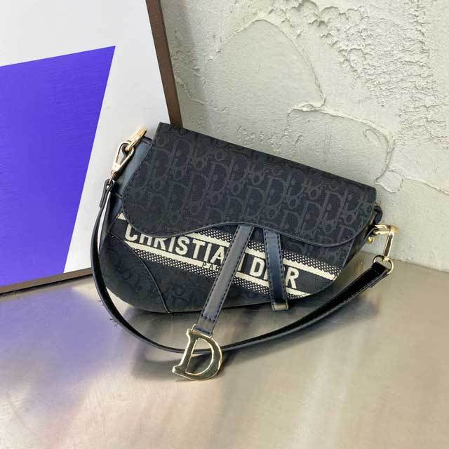 Fashion Print Saddle Bag