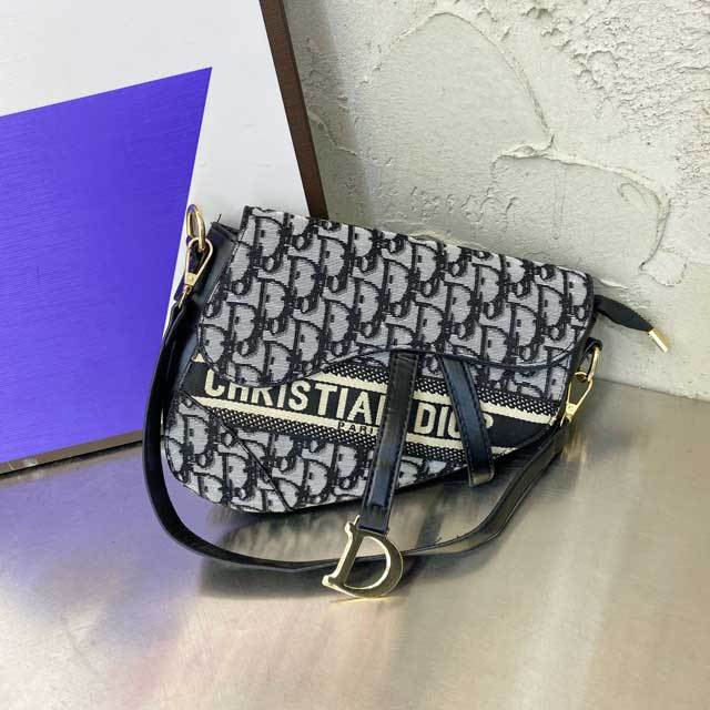 Fashion Print Saddle Bag