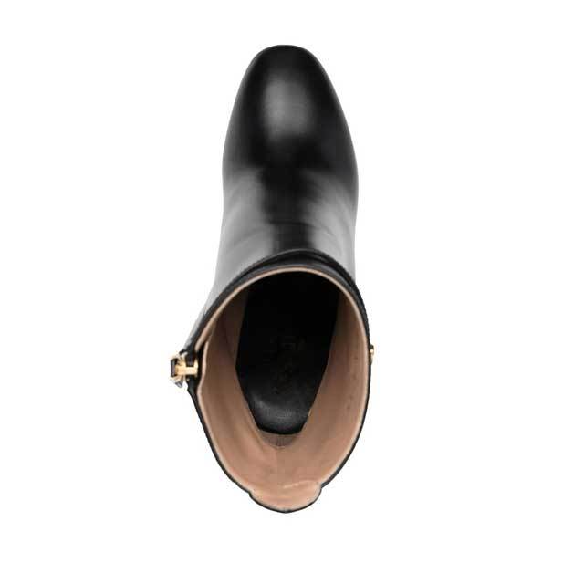 Leather Chunky Platform Boots
