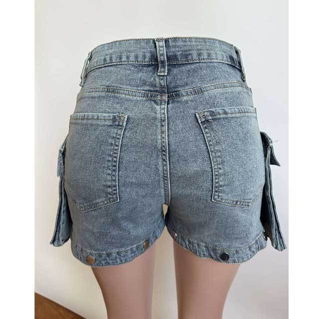 Removable Casual Cargo Jeans