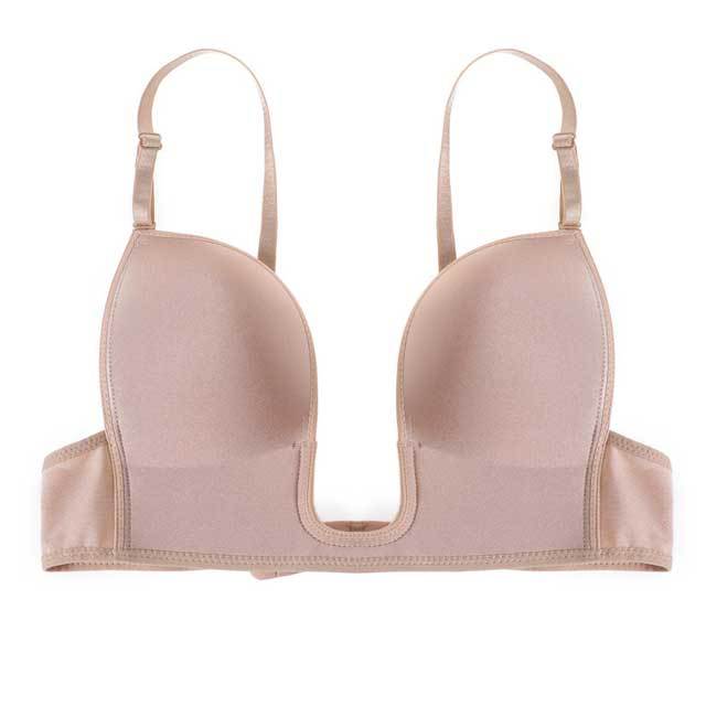 Seamless Push Up Backless Bra
