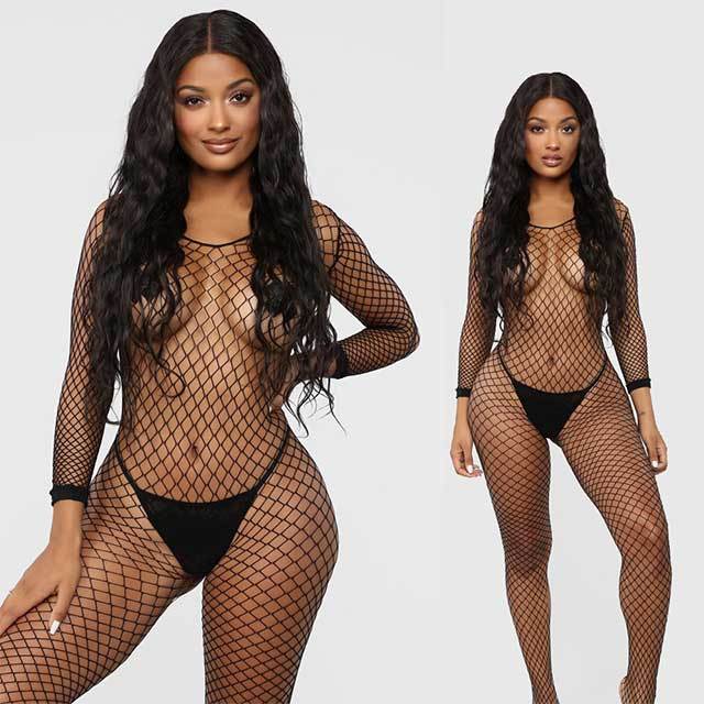 Black Fishnet BodyStocking