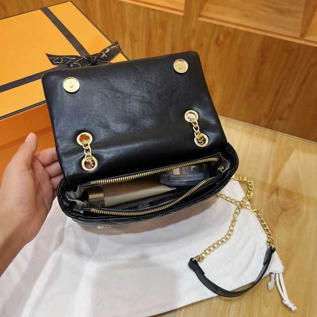 Leather Chained Handbag