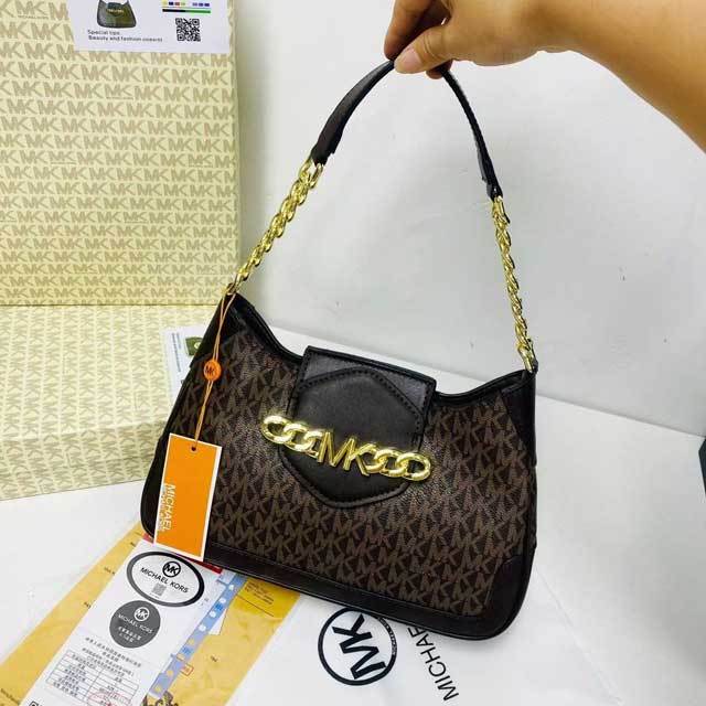 Leather Printed Fashion Underarm Bag