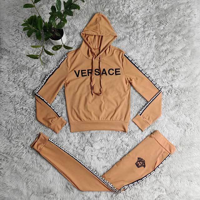 Embroidery Long Sleeve Casual Tracksuit Set