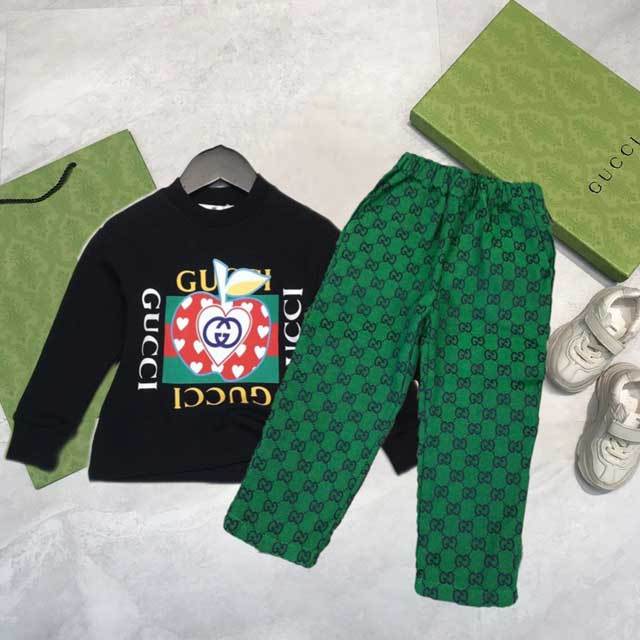 Printed Fashion Children Casual Pants Set