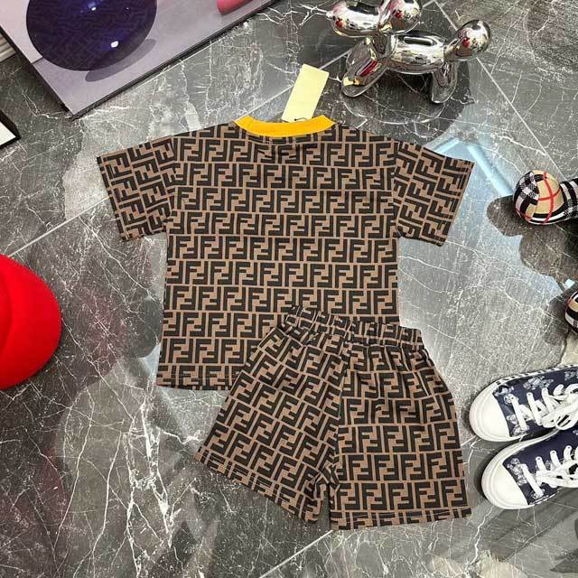 Fashion Letter Print Children Two Piece Set