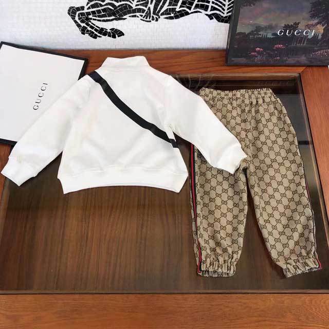 Printed Top Casual Pants Set For Children