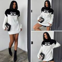 Black White