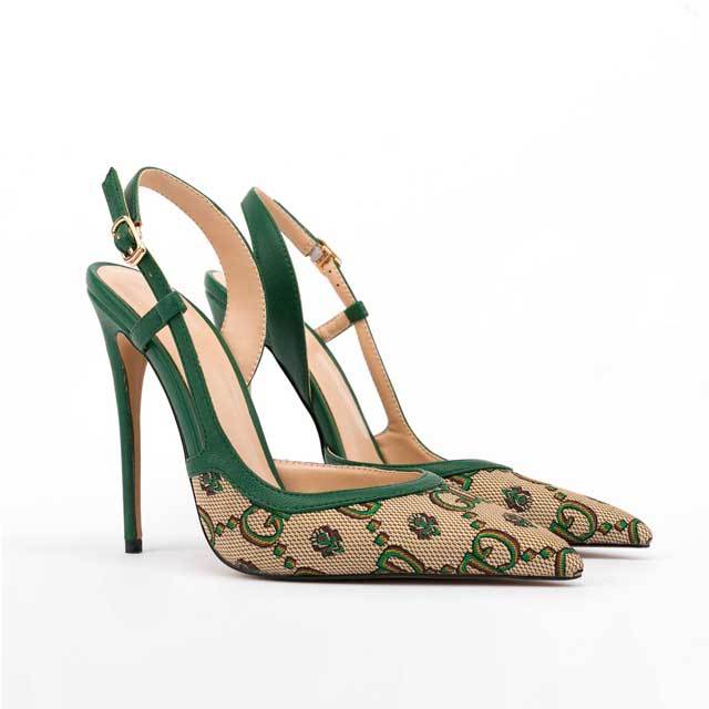 Pointed Toe High Heeled Sandals