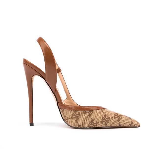Pointed Toe High Heeled Sandals