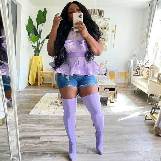 Fashion High Heeled Over The Knee Boots