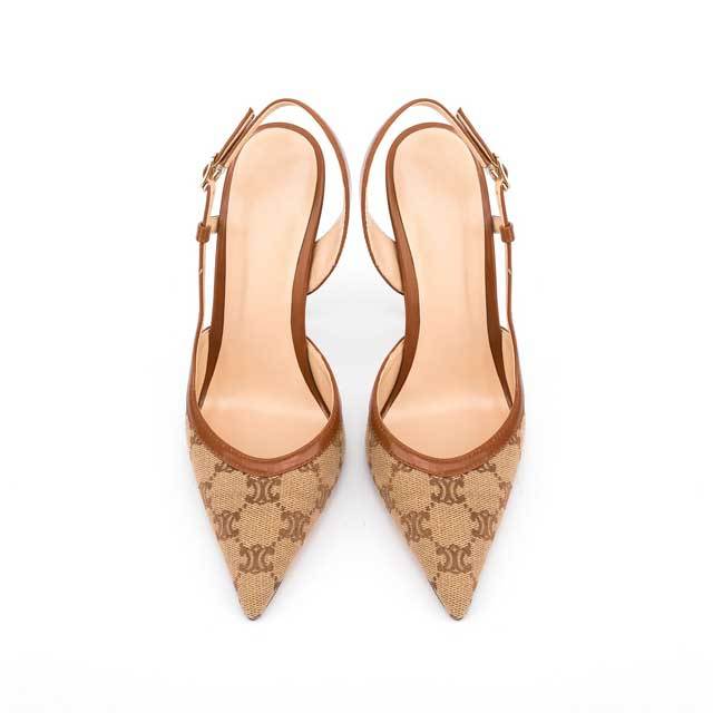 Pointed Toe High Heeled Sandals