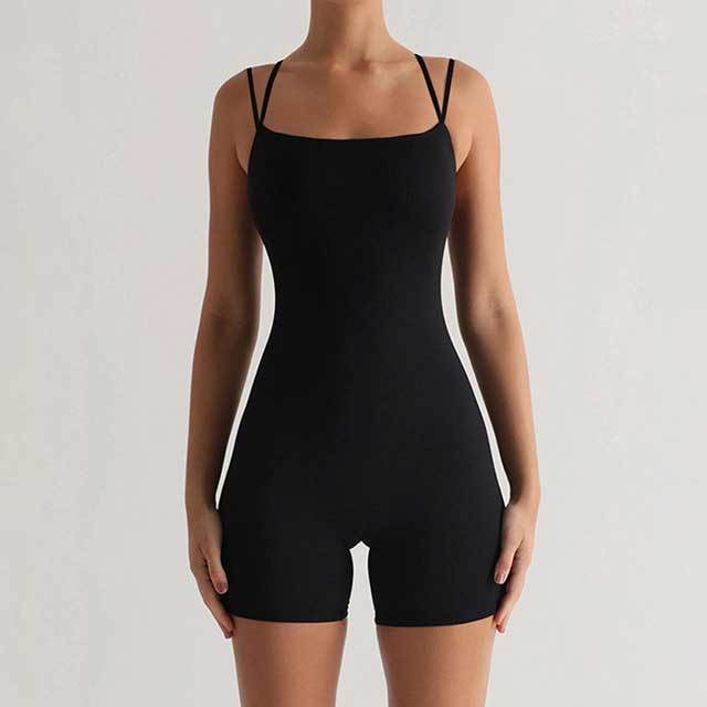 Basic Cami Fitness Romper