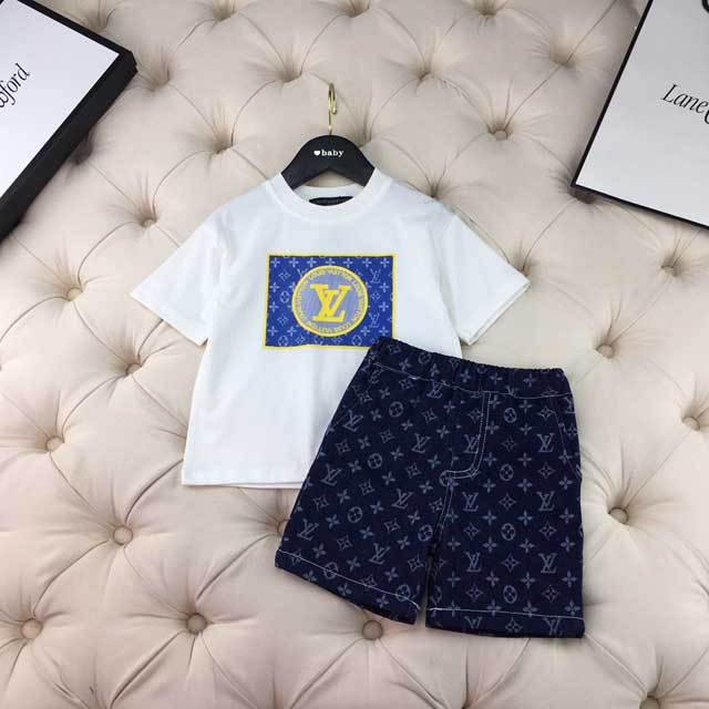 Children Fashion Print Two Piece Set