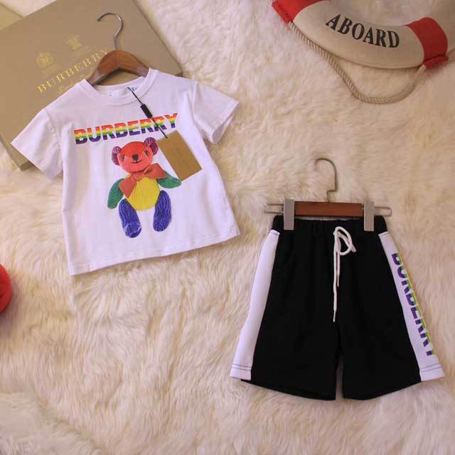 Children Printed Casual Two Piece Set