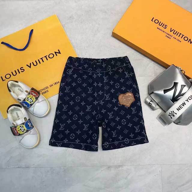 Fashion Print Kids Casual Short Set