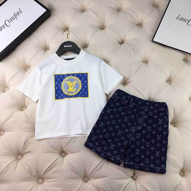 Children Fashion Print Two Piece Set