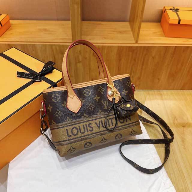 Printed Fashion Leather Crossbody Handbag