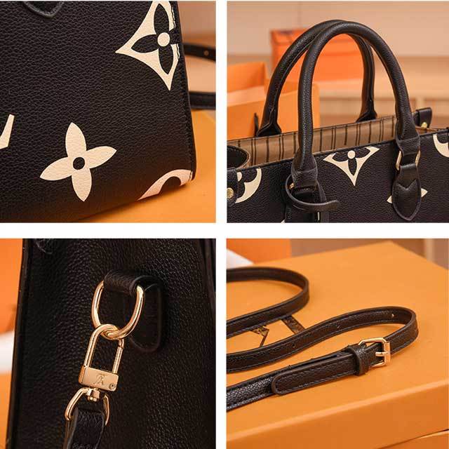 Leather Fashion Printed Crossbody Handbag